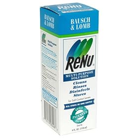 Bausch & Lomb ReNu Multi-Purpose Solution, 4 Fluid Ounces