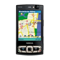 Nokia N95 8 GB black (UMTS, MP3, GPS, HSDPA, 3 Monate DACH Navi, Kamera mit 5 MP) Smartphone ohne Vertrag, ohne Branding, kein Simlock