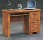 Brushed Maple Computer Desk