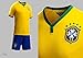 Brazil Neymar #10 Home Kids Soccer Jersey All Youth Sizes Ages (9-8)