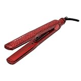 Corioliss Pro V Red Leopard Tourmaline Ceramic Flat Iron / Hair Straightener 1-1/4