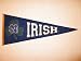 Notre Dame Fighting Irish Clover Leaf - NCAA College Traditions (Pennants)