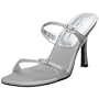 Chinese Laundry Women's Jet Set 2 Band Slide, Silver, 10 M