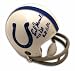 Autographed Earl Morrall Baltimore Colts Mini Helmet Inscribed QB Balt Colts