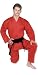 Karate Uniform 100% Cotton Red Hayashi Heavy Weight 419HHHFMWPL. SL75 Karate Uniform 100% Cotton Red Hayashi Heavy Weight