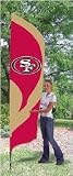 San Francisco 49ers Tall Team Flags 8.5 ft x 2.5 ft NFL Football Fan Shop Sports Team Merchandise