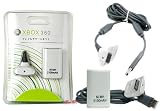 Electronics : TeckNet XBOX 360 3600mah battery pack & chargeable cable For XBOX 360