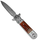 Tactical Timber Folding Knife