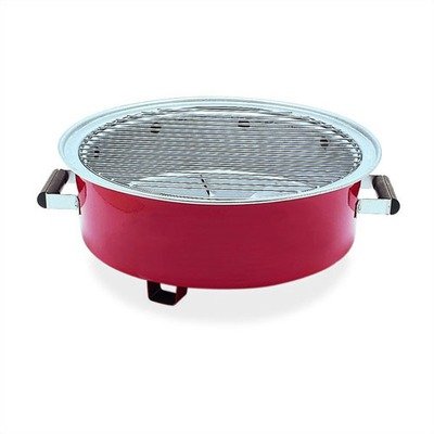 Go Grill Charcoal Grill Finish: Red