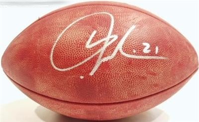 LaDainian Tomlinson Autographed/Hand Signed DUKE NFL Football San Diego Chargers