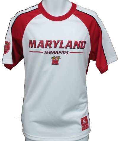 Buy Men's Maryland Terrapins S S 'Arsenal' White Team Color Tshirt
