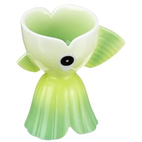 A di Alessi "Goldfish" Egg Cup, Green, ASG98 GR