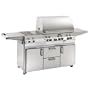 Fire Magic Regal II Gas Grill On Cabinet Cart W/Double Side Burner NG