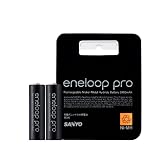 SANYO 充電式ニッケル水素電池 ｅｎｅｌｏｏｐ ｐｒｏ 単3形2本 HR-3UWX-2BP
