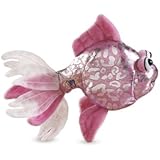 Lil'Kinz Mini Plush Stuffed Animal Pink Glitter Fish