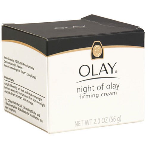 Olay Night of Olay Firming Cream, 2-Ounce Jars (Pack of 3) by Olay