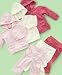 Greendog Baby Girl Velour Pants Rose Shadow 18 months