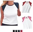 Silver for Her by Hanes - Ladies Contrast Raglan Sleeve T (SL20)