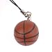 Hand Crafted Cellular Phone Charm - Sports Basketball