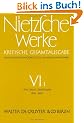 Werke, Kritische Gesamtausgabe, Abt.6, Bd.1, Also sprach Zarathustra: ein Buch f�r Alle und Keinen (1883-1885): Abt. VI/1