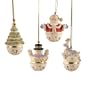 Lenox Sleigh Bell, Christmas Ornaments, Set of 4