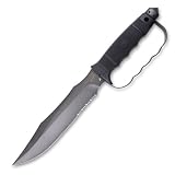 SOG Specialty Knives & Tools TE01-N Tigershark 2.0 Knife, Powder Coated