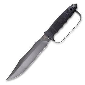SOG Specialty Knives and Tools TE01-N Tigershark 2.0 Knife, Powder Coated