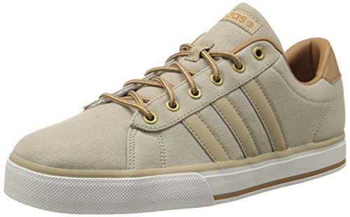 adidas NEO Men's Daily Lifestyle Skateboarding Sneaker, Cargo Khaki/Cargo Khaki/Timber, 10.5 M US