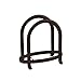 Spectrum Diversified Ashley Napkin Holder, Bold Upright Napkin Holder for Dining Table & Kitchen, Countertop Storage & Kitchen Organization, Modern Kitchen Decor, Bronze (57324)