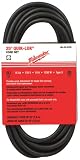 Milwaukee 48-76-4125 Quik-Lok 25-Foot 3 Wire Grounded Cord with Twist Lock Plug