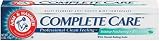 Arm and Hammer Complete Care Fluoride Anti-Cavity Toothpaste Intense Freshness and Whitening.6.3oz, Packaging May Vary (179 g) (Pack of 6)