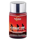 PureGels CoQsol 100, Multi-Ingredient Coenzyme Q10, 100 mg, 30 Soft Gels
