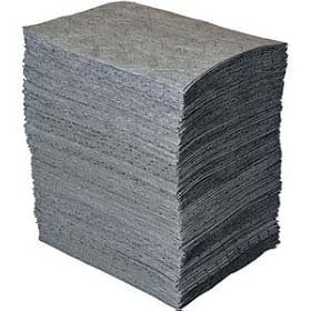 SPC GP 15 x 19 Universal Sorbent Pads, Economy Weight, Double Coverage by 