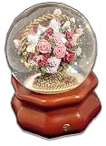 In Full Bloom Snowdome, Gorgeous Glynda Turley Design Waterglobe