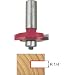 Freud 99-062 1/4-Inch Groove Cutter Router Bit for Rail and Stile Doors