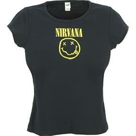 NIRVANA - SMILE - GIRLS T-SHIRT