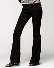 Super Flare Fringed Jean