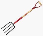 Garden Spading Forks, 4-Tine 7 x 11