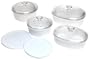CorningWare French White 10-Piece Casserole Set
