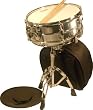 Laurel Chrome Snare with Stand, Backpack, Pad and Sticks