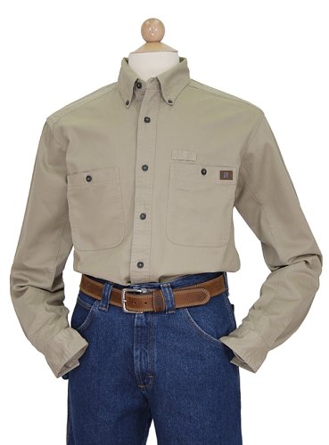 RIGGS WORKWEAR by Wrangler Men's Big and Tall Logger Shirt