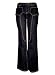 SOUTH END: Unique Curve Hugging Stretch Denim Jean with Unique Button Pockets