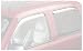 Putco 480011 Element Chrome Window Visor - Set of 4