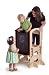 Little Partners Art Easel - Dark Cherry