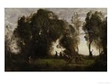 Dance of the Nymphs, c.1860 Art Giclee Poster Print by Jean-Baptiste-Camille Corot, 40x30