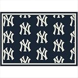 MLB Team Repeat New York Yankees Baseball Rug Size: 5' 4"x7' 8"
