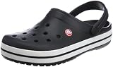 Crocs, Crocband, Zoccoli e sabot, Unisex - adulto, Nero (Schwarz (Black)), 44