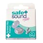 Safe & Sound Wax Ear Plugs 6 Pairs Per Pack