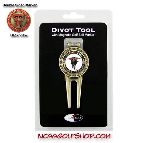 Texas Tech Red Raiders Divot Tool Ball Marker Tg1