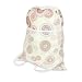 Bumkins Waterproof Tote Bag - Rose/Chocolate Circles
